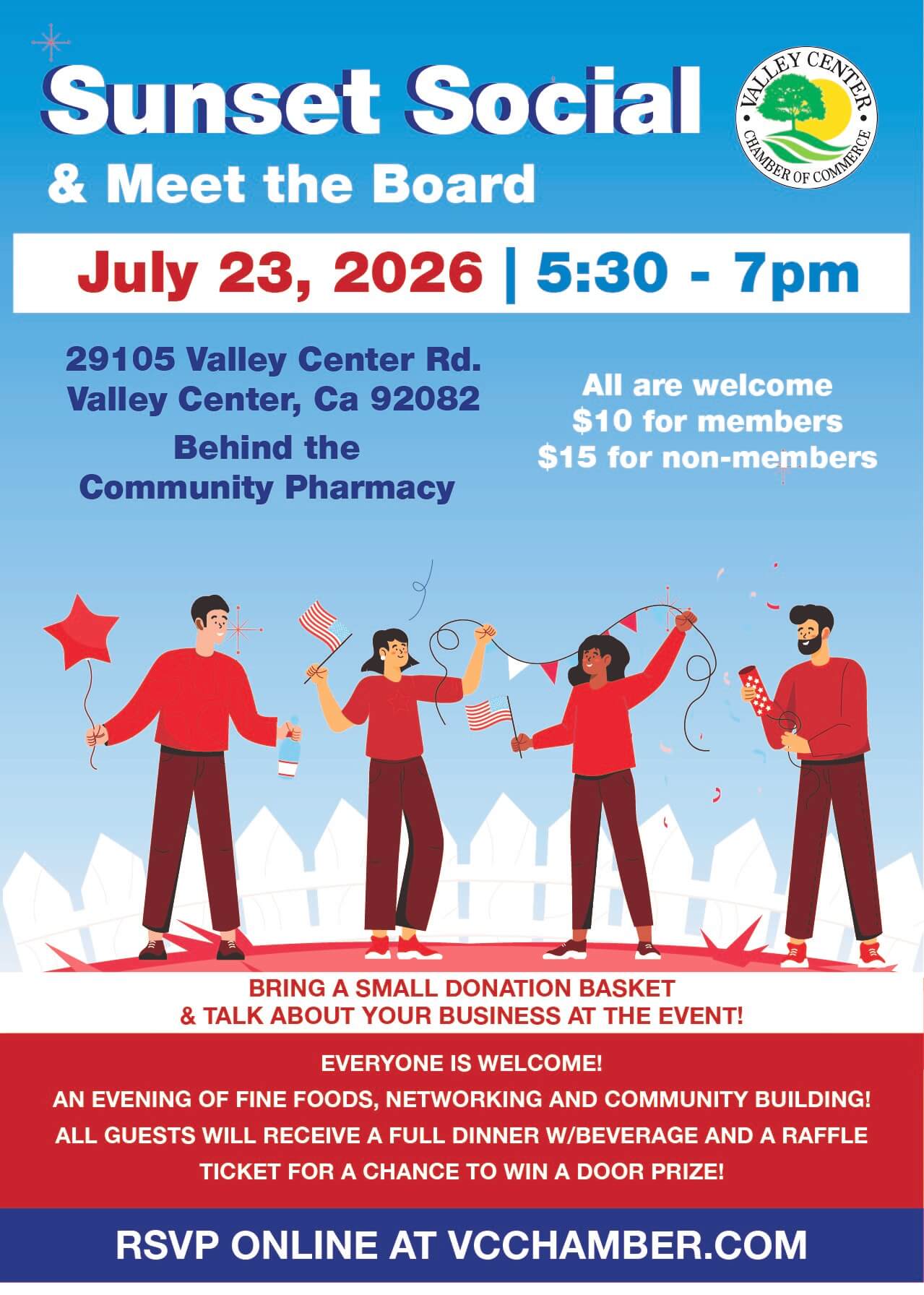 Sunset Social July Sunset Social July