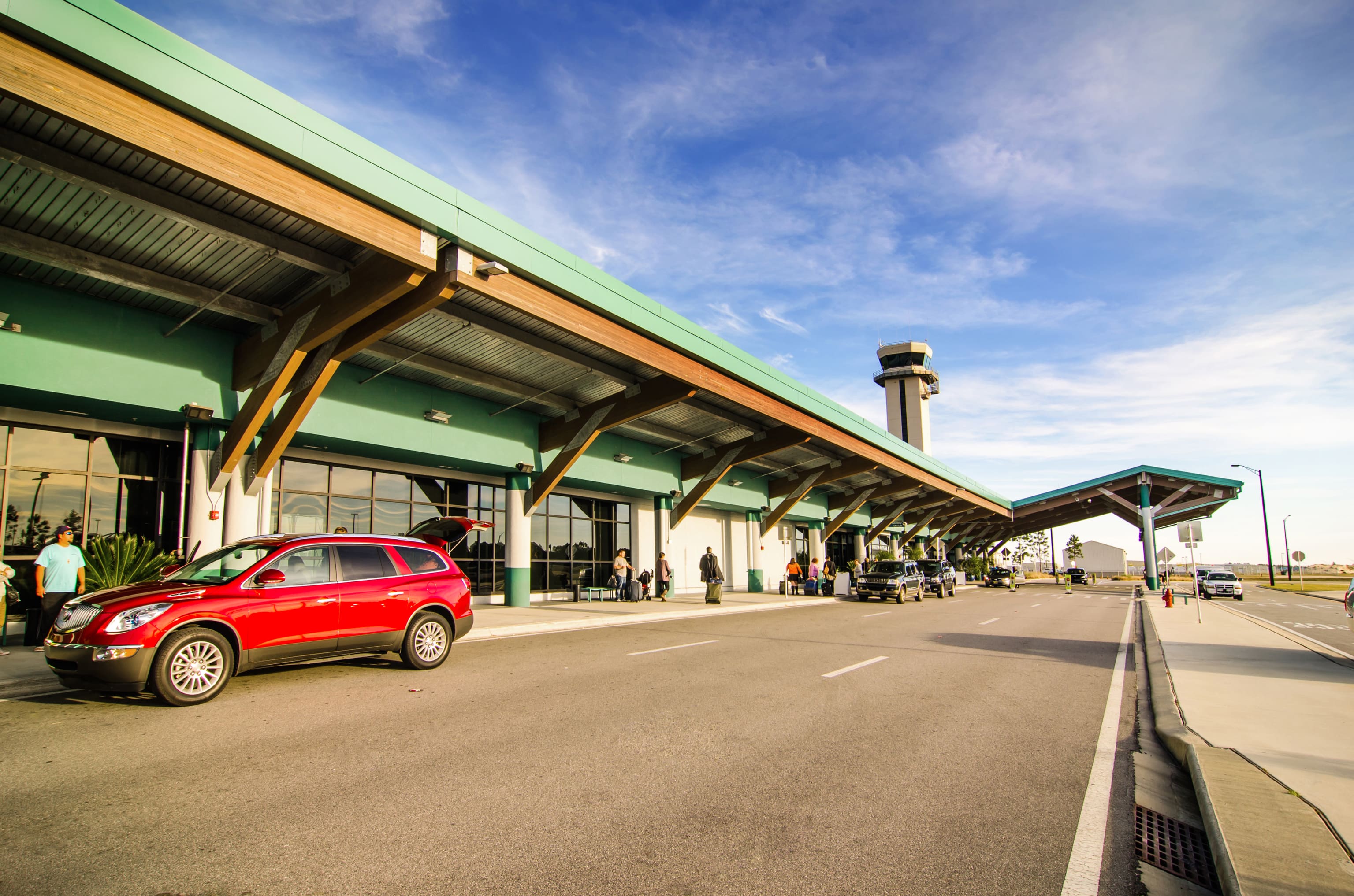 Terminal at Northwest Florida Beaches International Airport near Panama City Beach