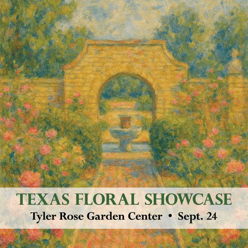 Tyler Rose Garden in Monet Style
