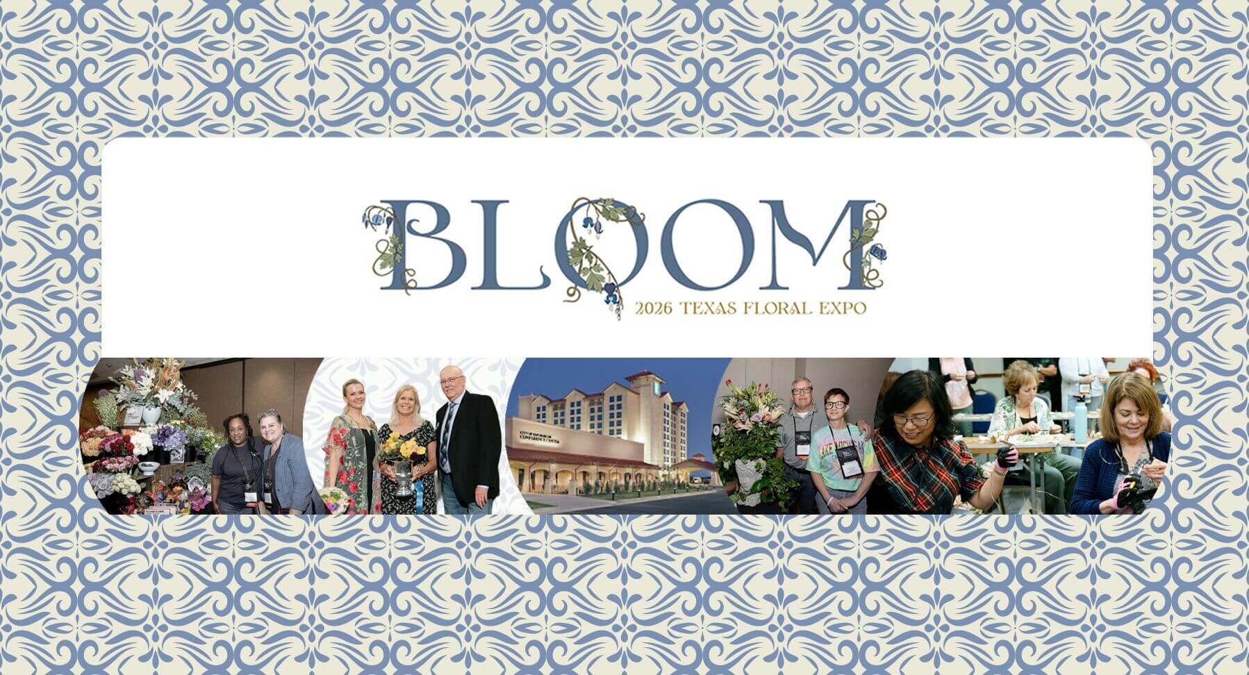 BLOOM theme with Expo conference images