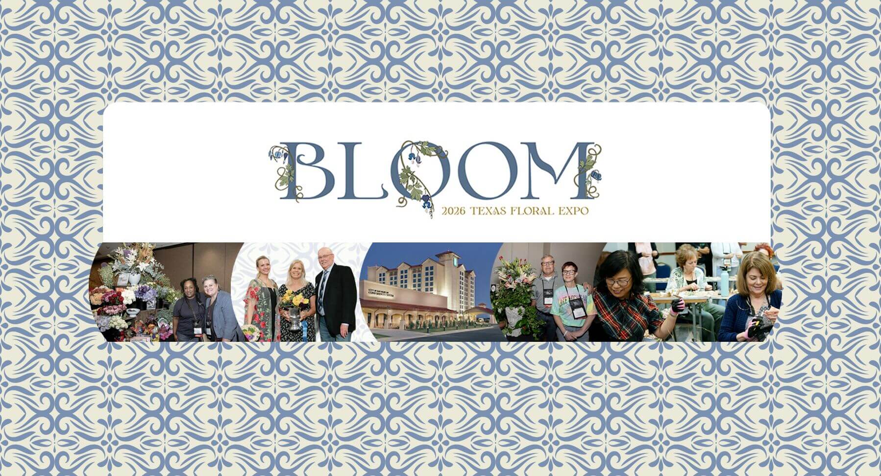 BLOOM theme with Expo conference images
