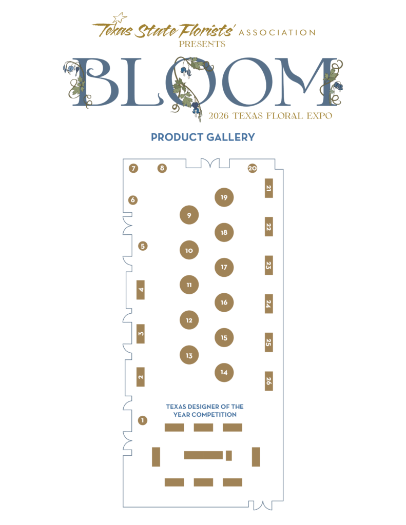 Expo Product Gallery Floor Plan