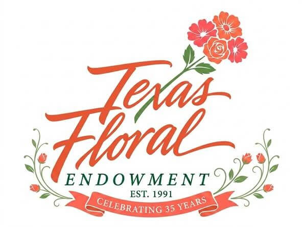 Texas Floral Endowment - Celebrating 35 Years Logo