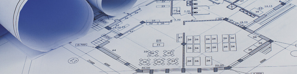 Photo of blueprint