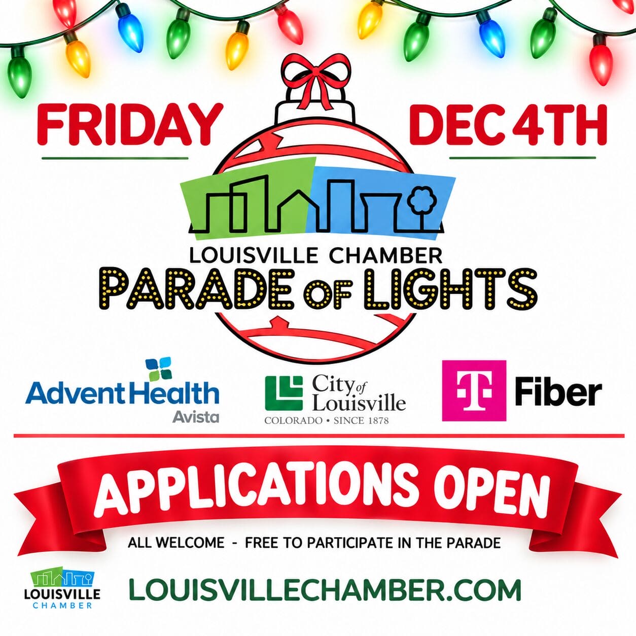 Parade Applications Open