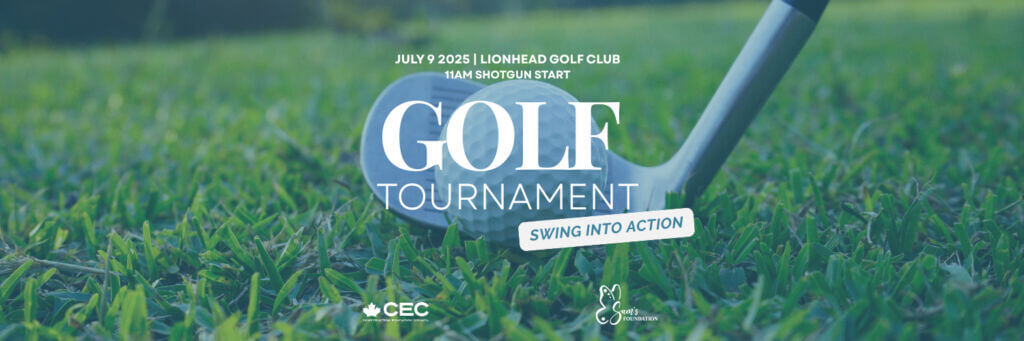 CEC2025 Golf Tournament Website Banner