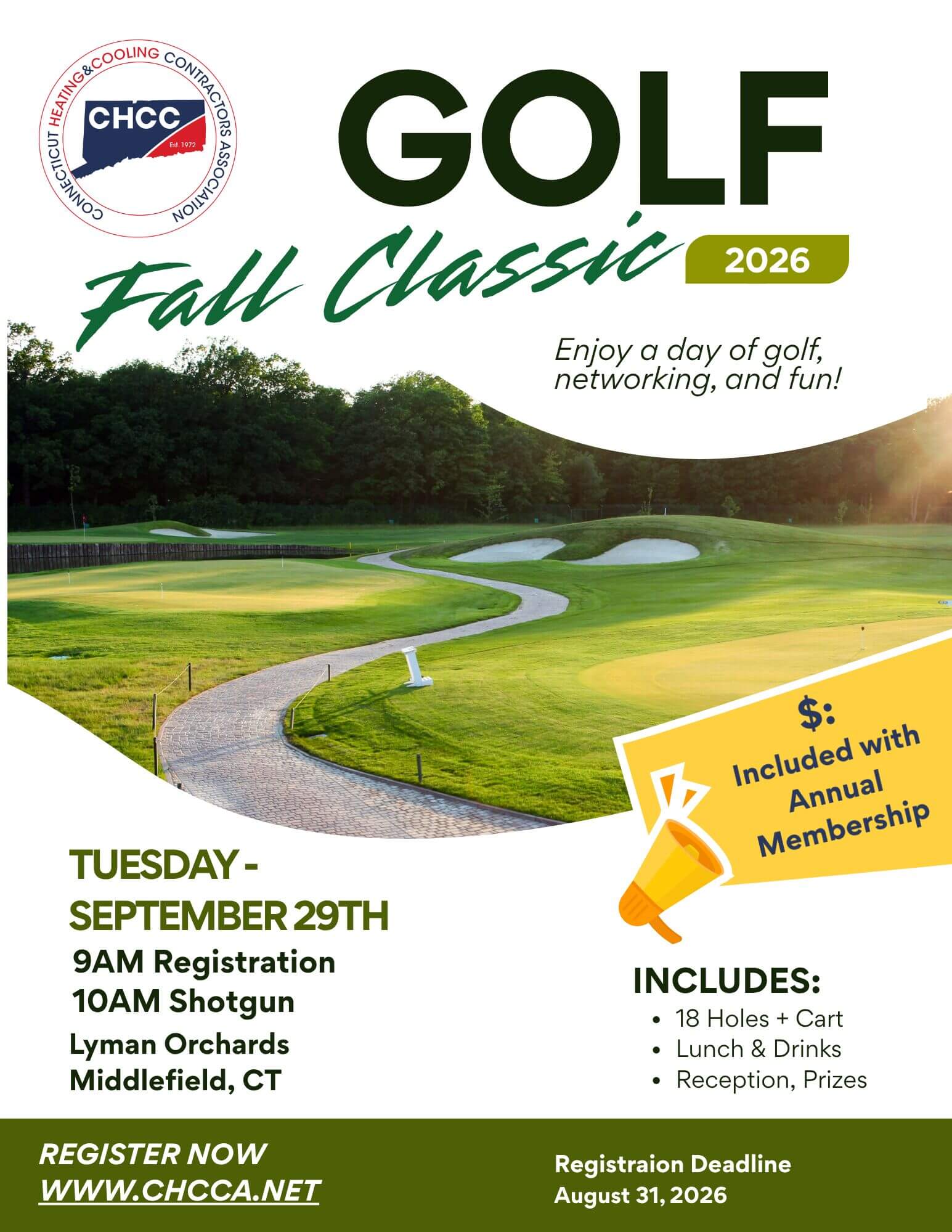 Green Golf Ball Golf Tournament Flyer-5