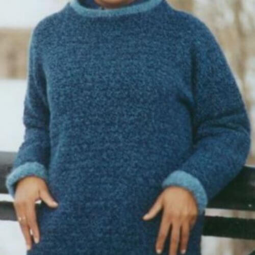 crochet sweater