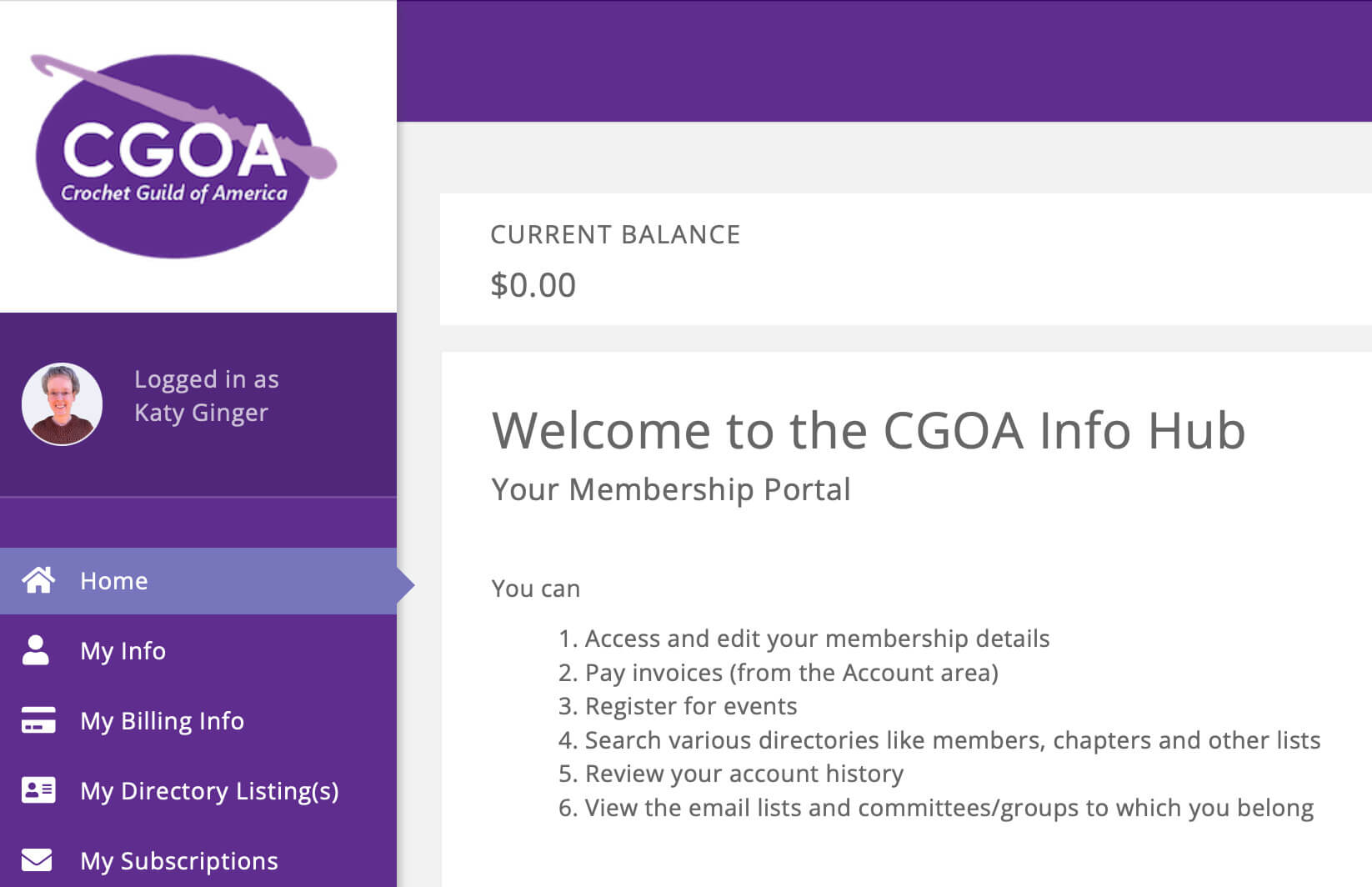 info-hub CGOA Info Hub image