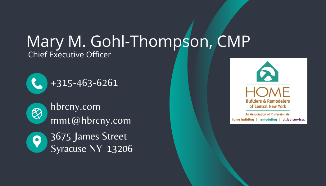 Mary Gohl-Thompson's business card