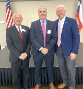 image of Mayor's Arfsten, Lynne, and Babick.