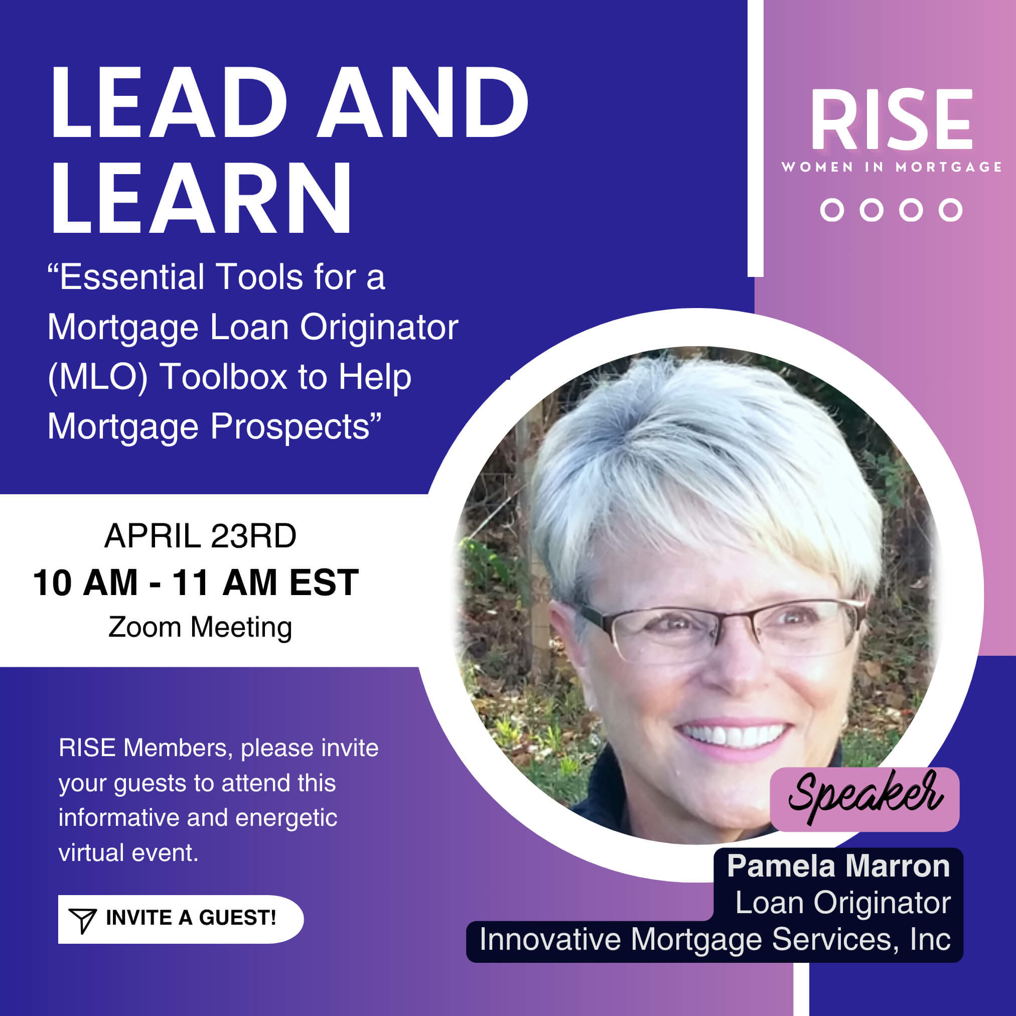 RISE Lead &amp; Learn - APR 23 (SOCIAL)