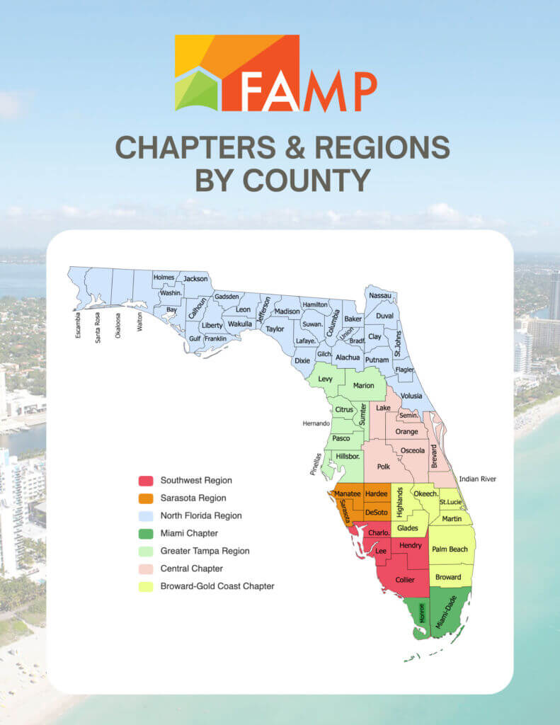 Chapter &amp; Region Map
