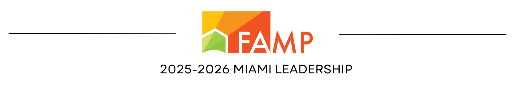 FAMP. Leadership Website Heading