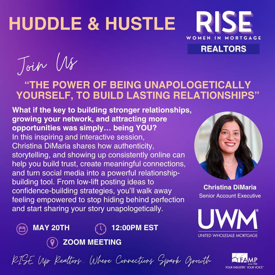 RISE - Realtors (SM - Huddle _ Hustle) - MAY20