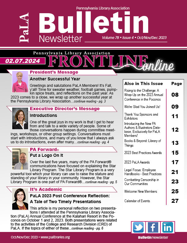 04.2023_Bulletin_Newsletter_ oct nov dec 2023