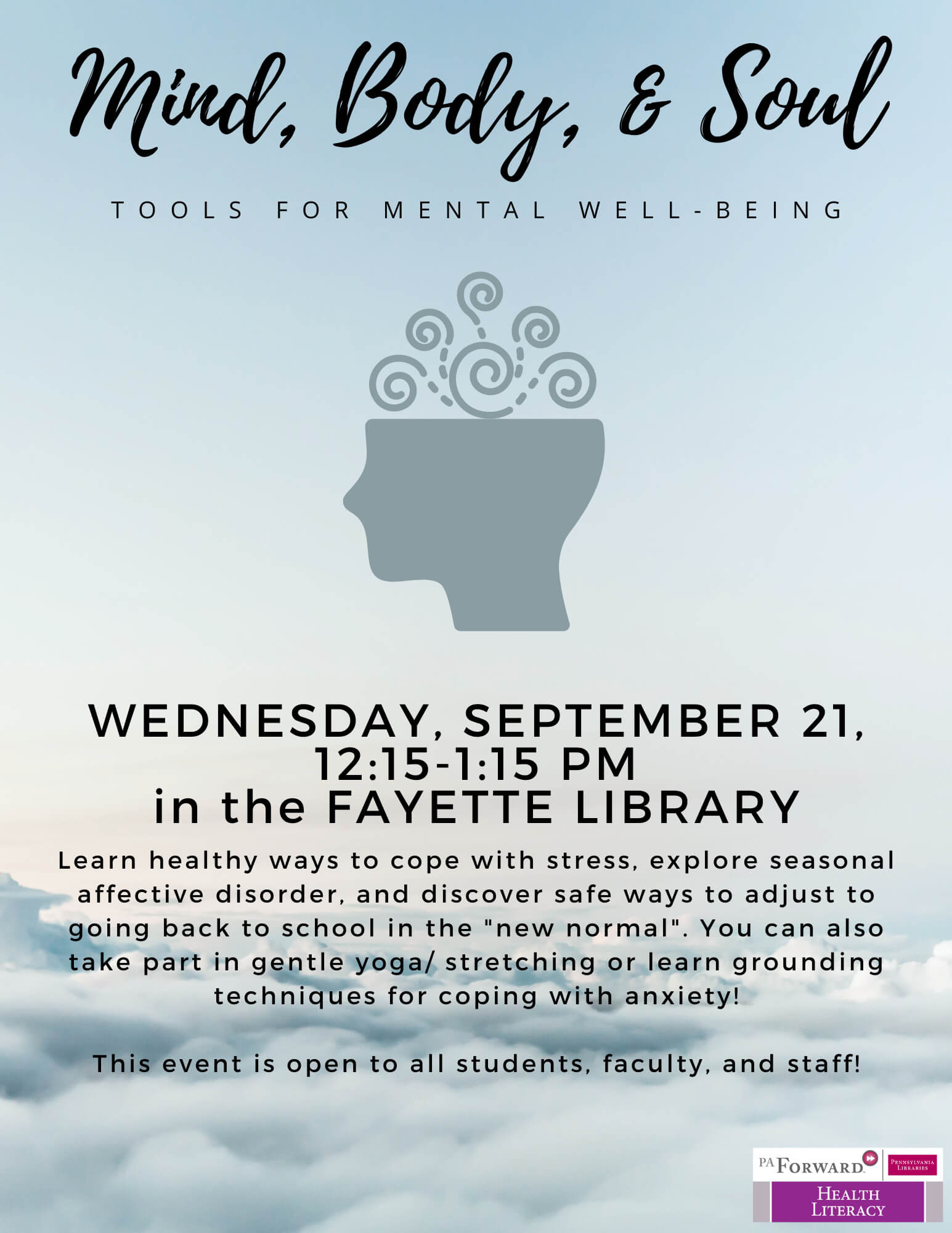PSU Fayette Mind Body and Soul