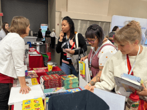 Image of PaLA exhibit hall activity