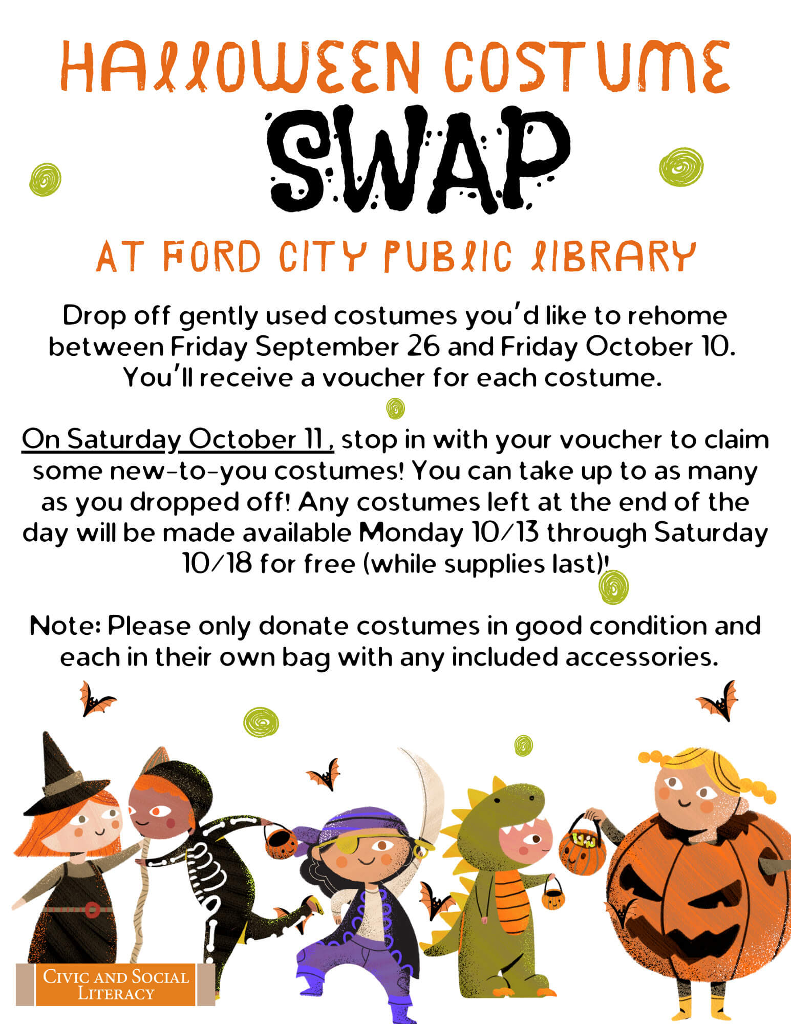 Halloween Costume Swap