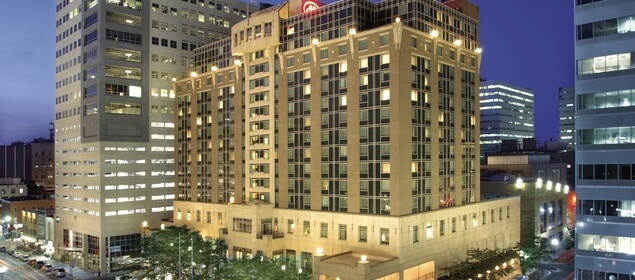 Exterior photo Hilton Harrisburg