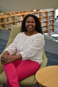  2025 commencement speaker and Outstanding Full-Time Faculty Member Dr. Melvina Calvin-Edwards