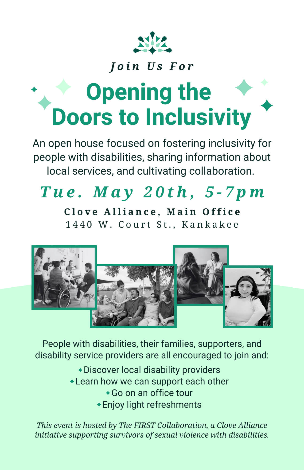 Flyer - FIRST Collaboration - Open House - 0524 Flyer - FIRST Collaboration - Open House - 0524