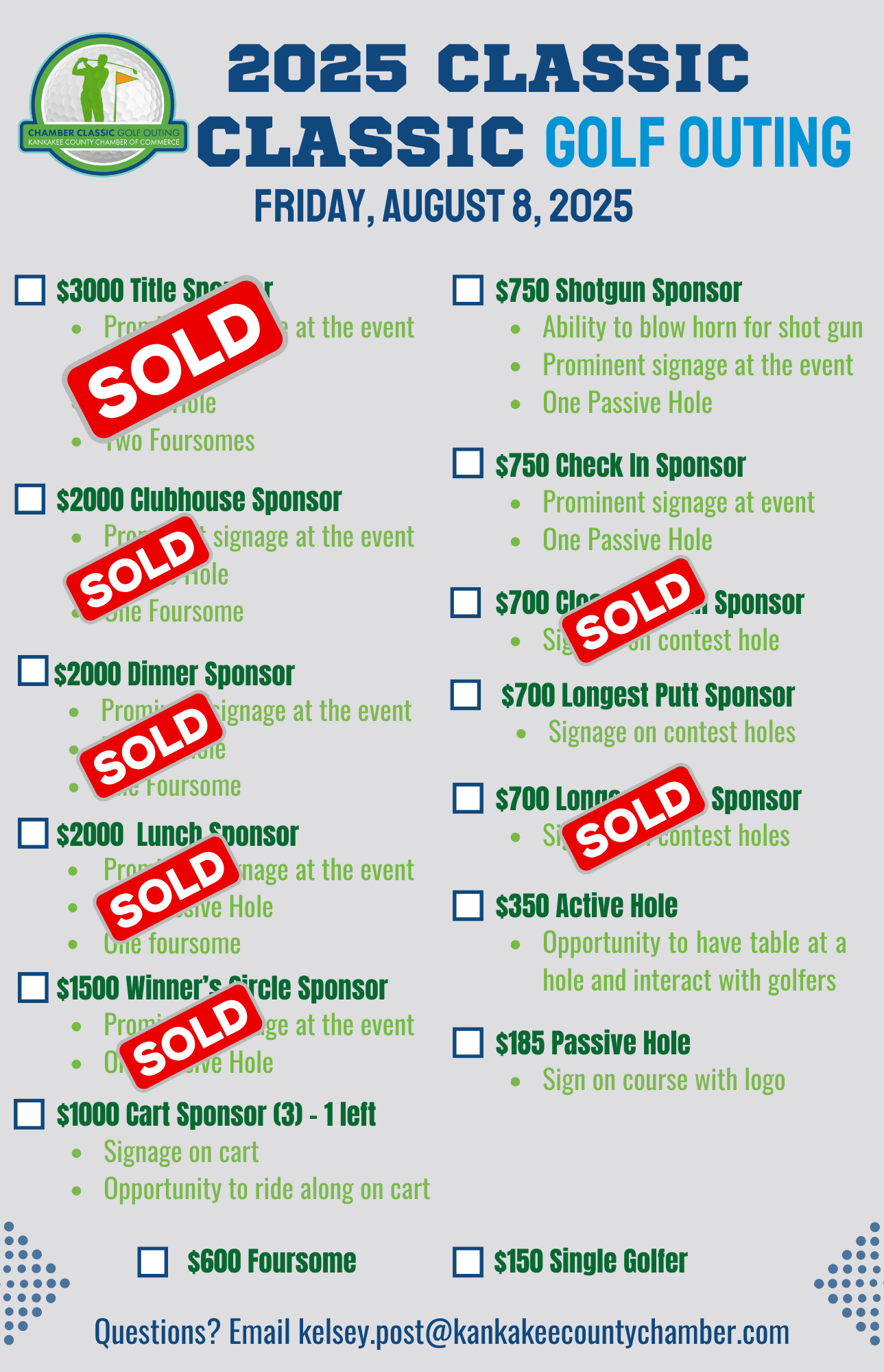 Golf Outing sponsorships Golf Outing sponsorships