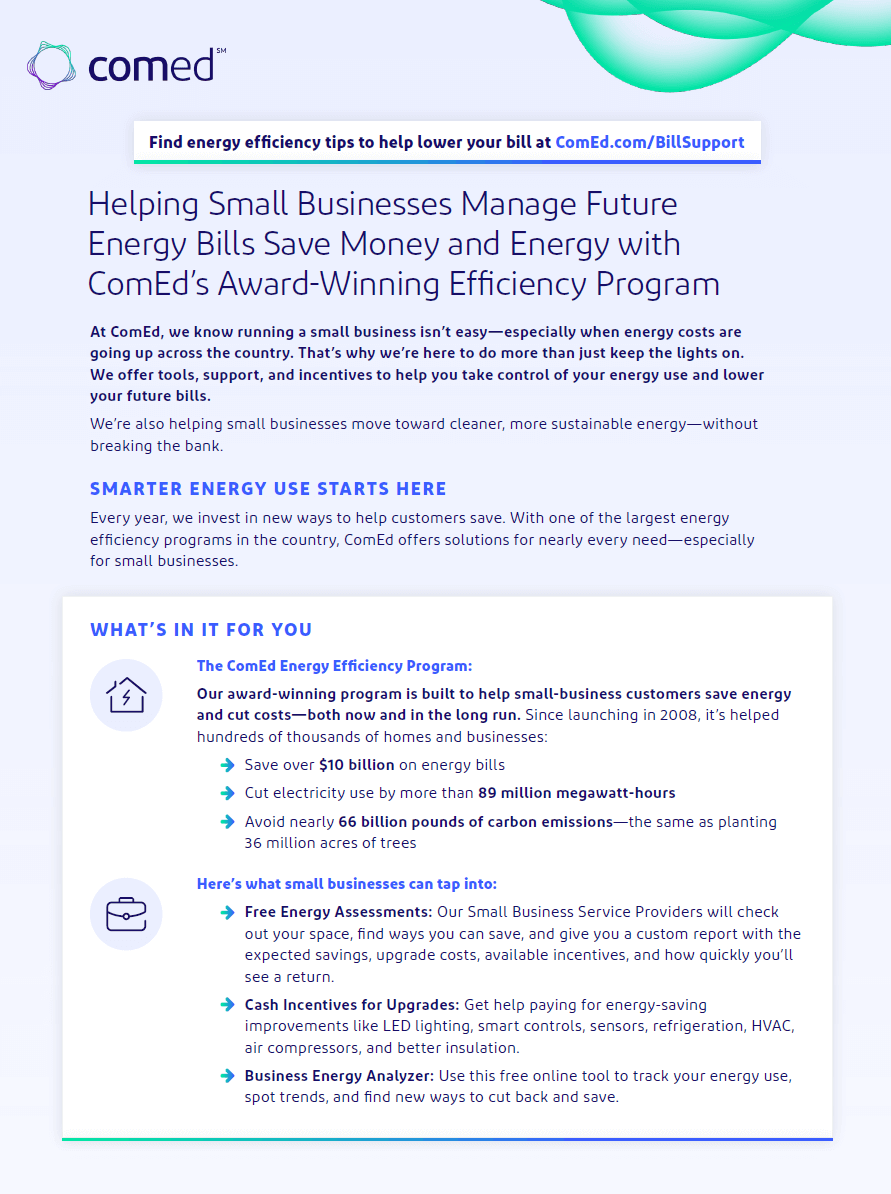 Small Business Energy Efficiency Programs Small Business Energy Efficiency Programs