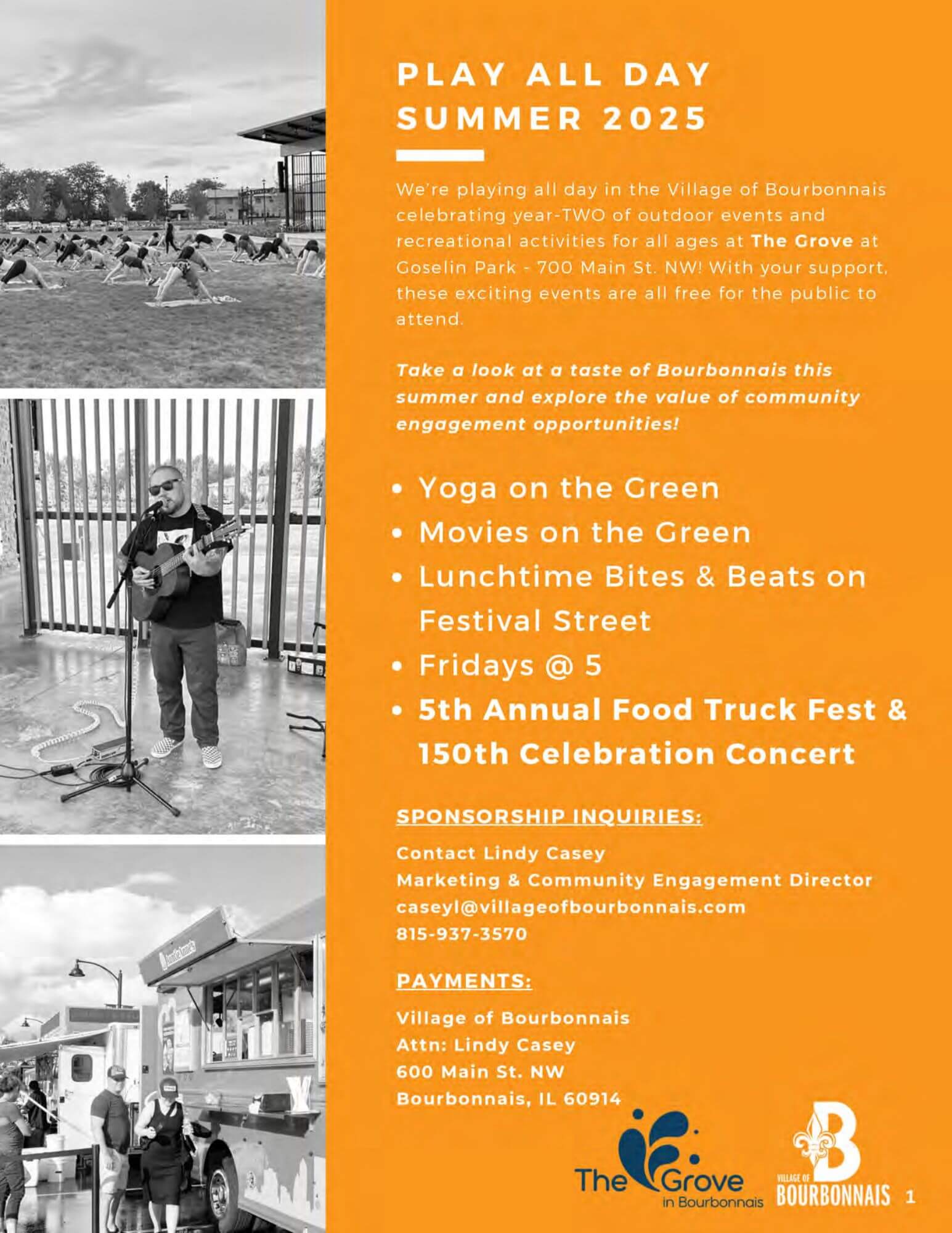 2 Village of Bourbonnais Sponsorship guide