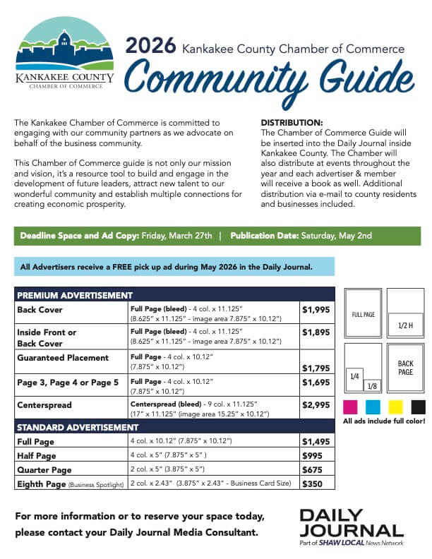 Kankakee Chamber Guide 2026