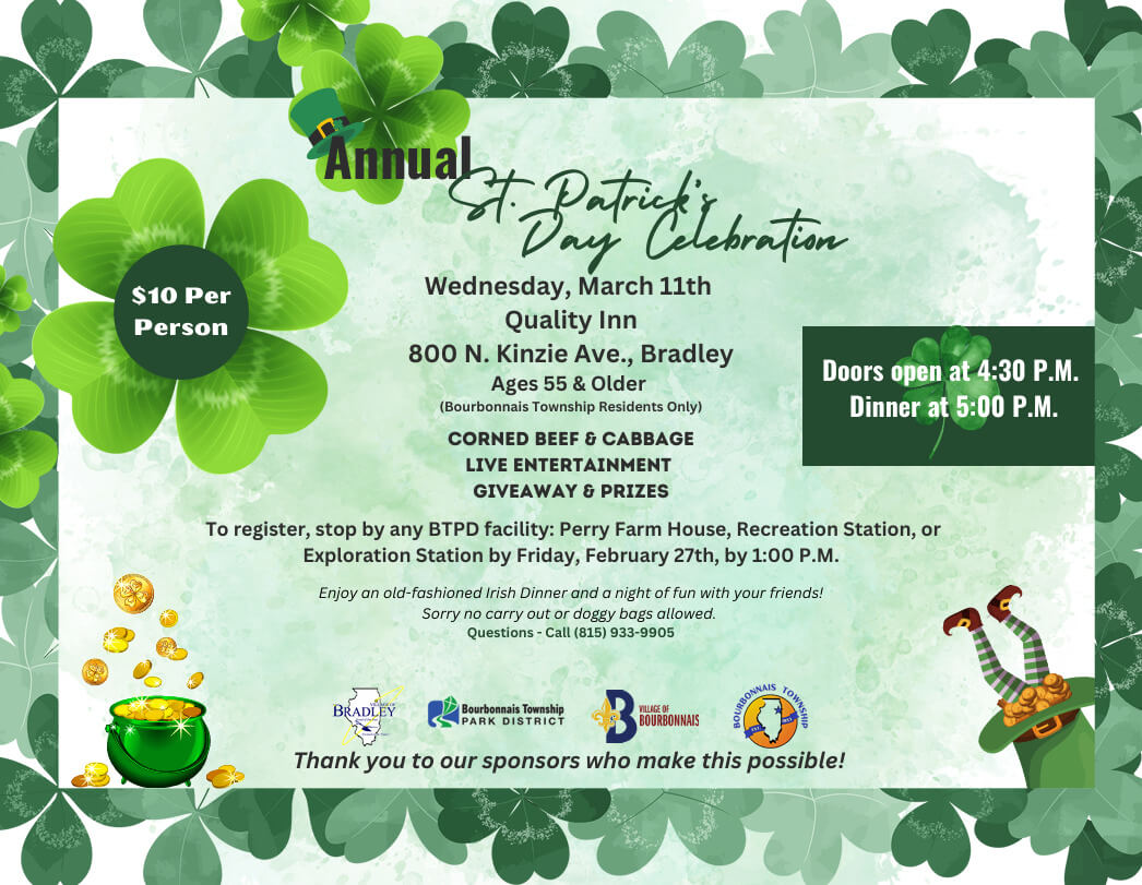 St Patrick flyer