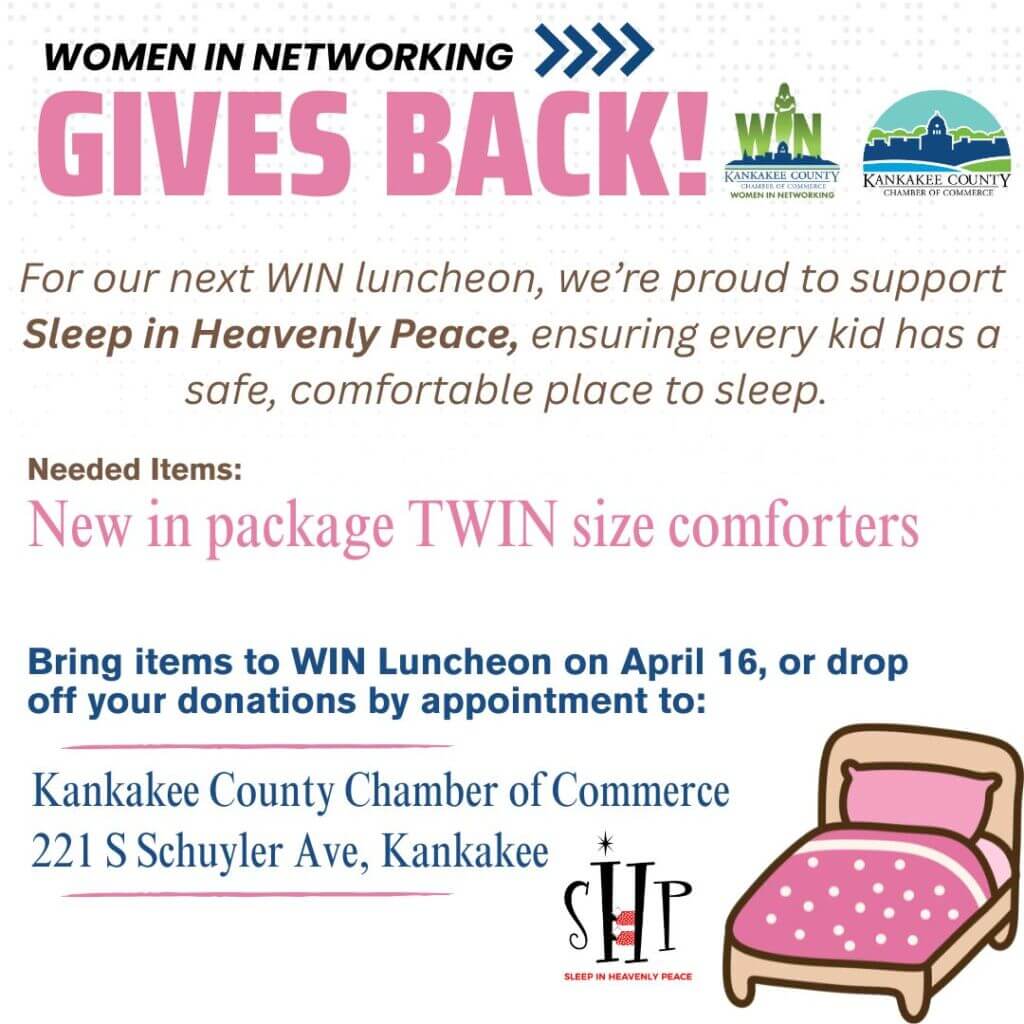 April 2026 WIn donation drive