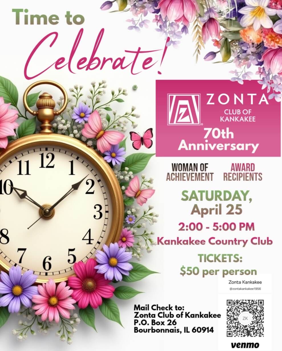 Zonta 70th Anniversary