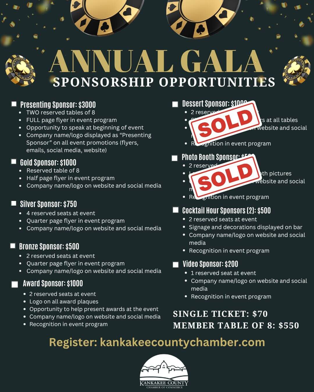 2026 Annual Gala Sponsorships Theme