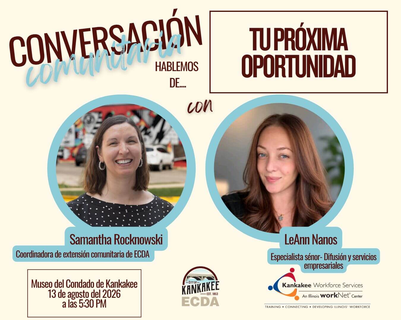 August Comm Convo Socials Spanish