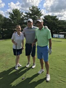 Group Photo on a golf course