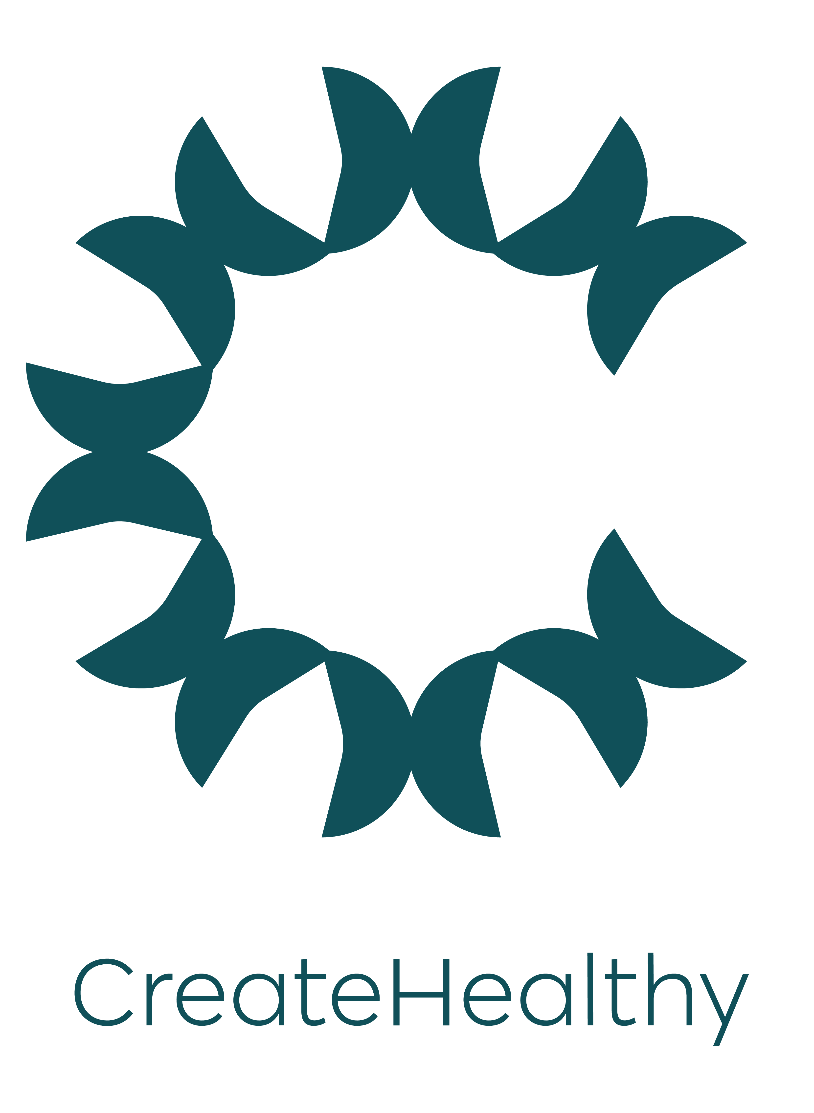 Create Healthy Logo Vertical 3165 RGB