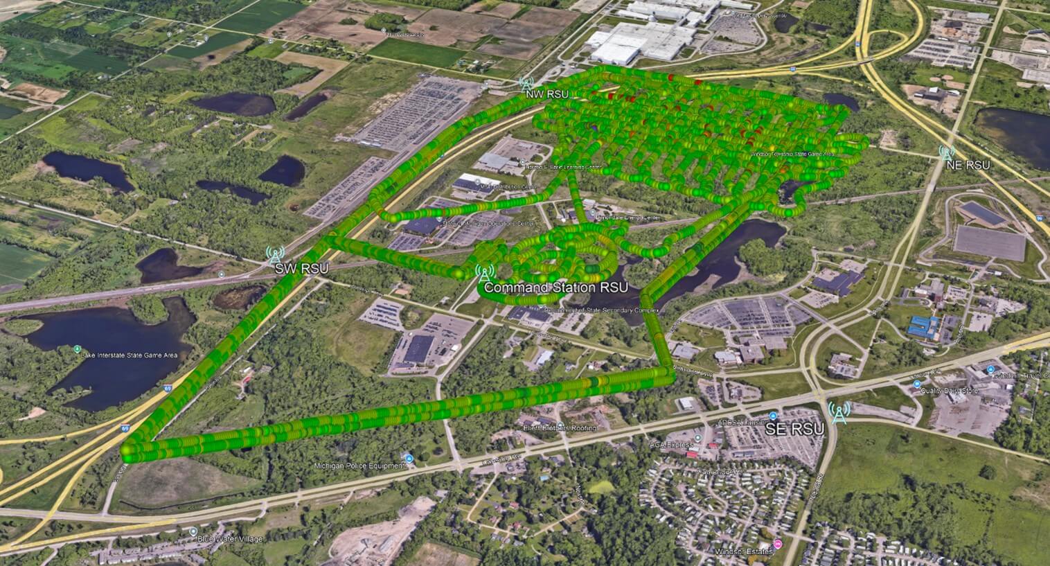 AAM Mesh Communications Test Deployment - WSP