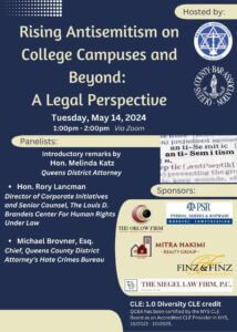 Rising Antisemitism on College Campuses and Beyond A Legal Perspective