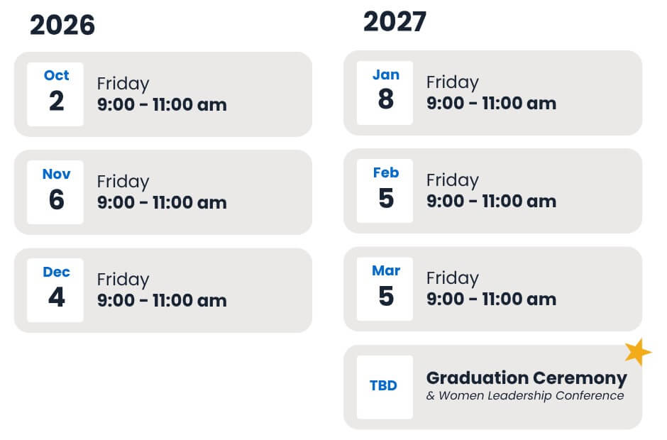 Mentoring schedule