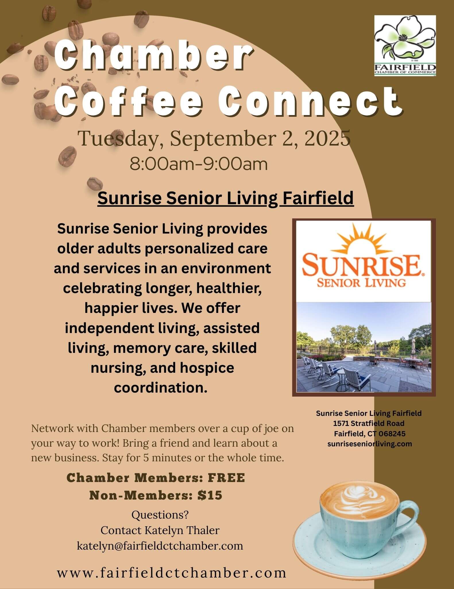 Chamber Coffee Connect at Sunrise Senior Living