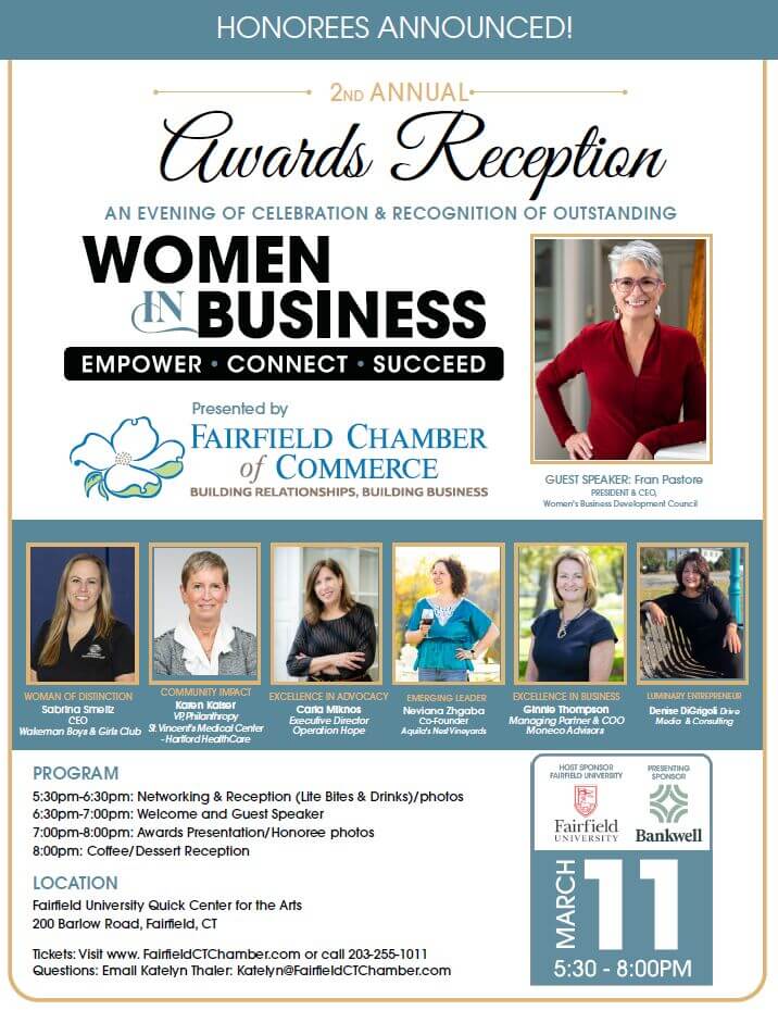 FINAL FLYER Honorees Announced