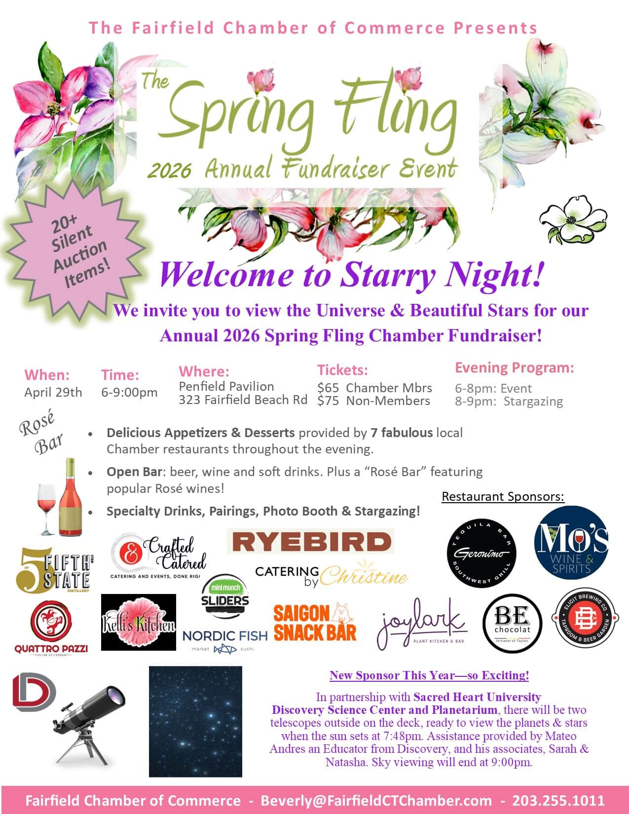 SHu Discovery Telescopes Spring Fling 2026 Final ver 2