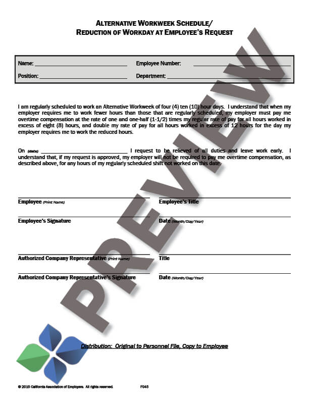Alternative_Workweek_Schedule_Waiver_preview alternative workweek employee change
