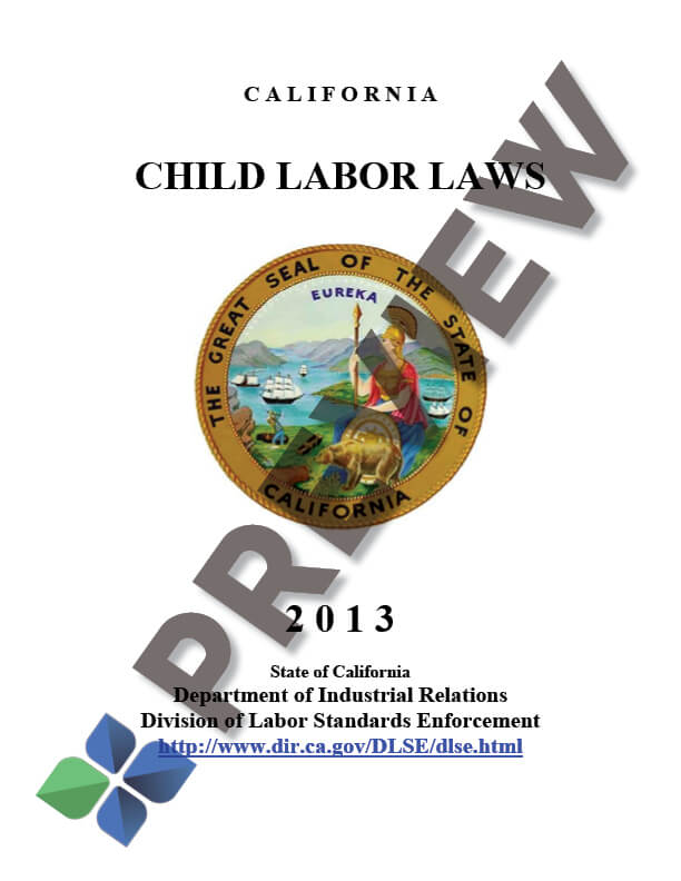 ChildLaborLawPamphlet_preview CA Child Labor Law Pamphlet