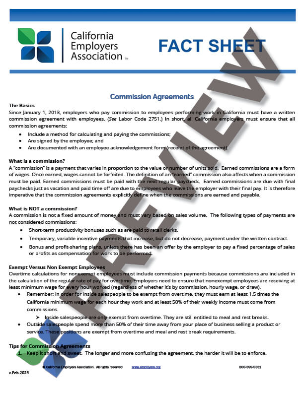 CommAgr_FactSheet_preview Commission Agreement Thumbnail