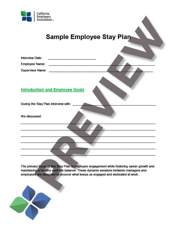 EmployeeStayPlanExample_preview Employee Stay Plan - Example