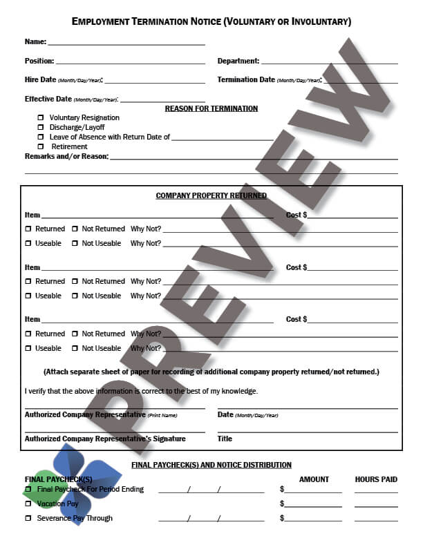 Employment_Termination_Notice_preview Employee Termination Notice