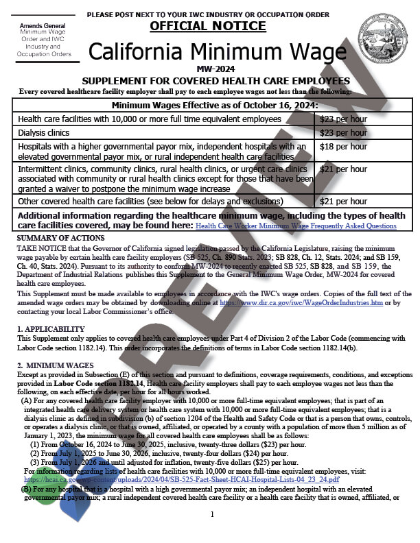 Minimum Wage For Health Care Providers Thumbnail