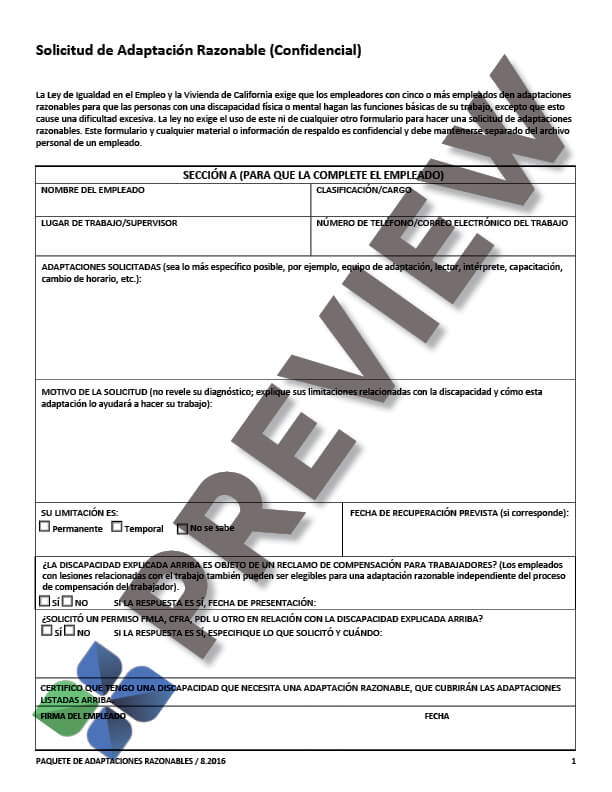 RequestforReasonableAccommodationCRD-SP_preview request for reasonable accommodation form in spanish thumbnail